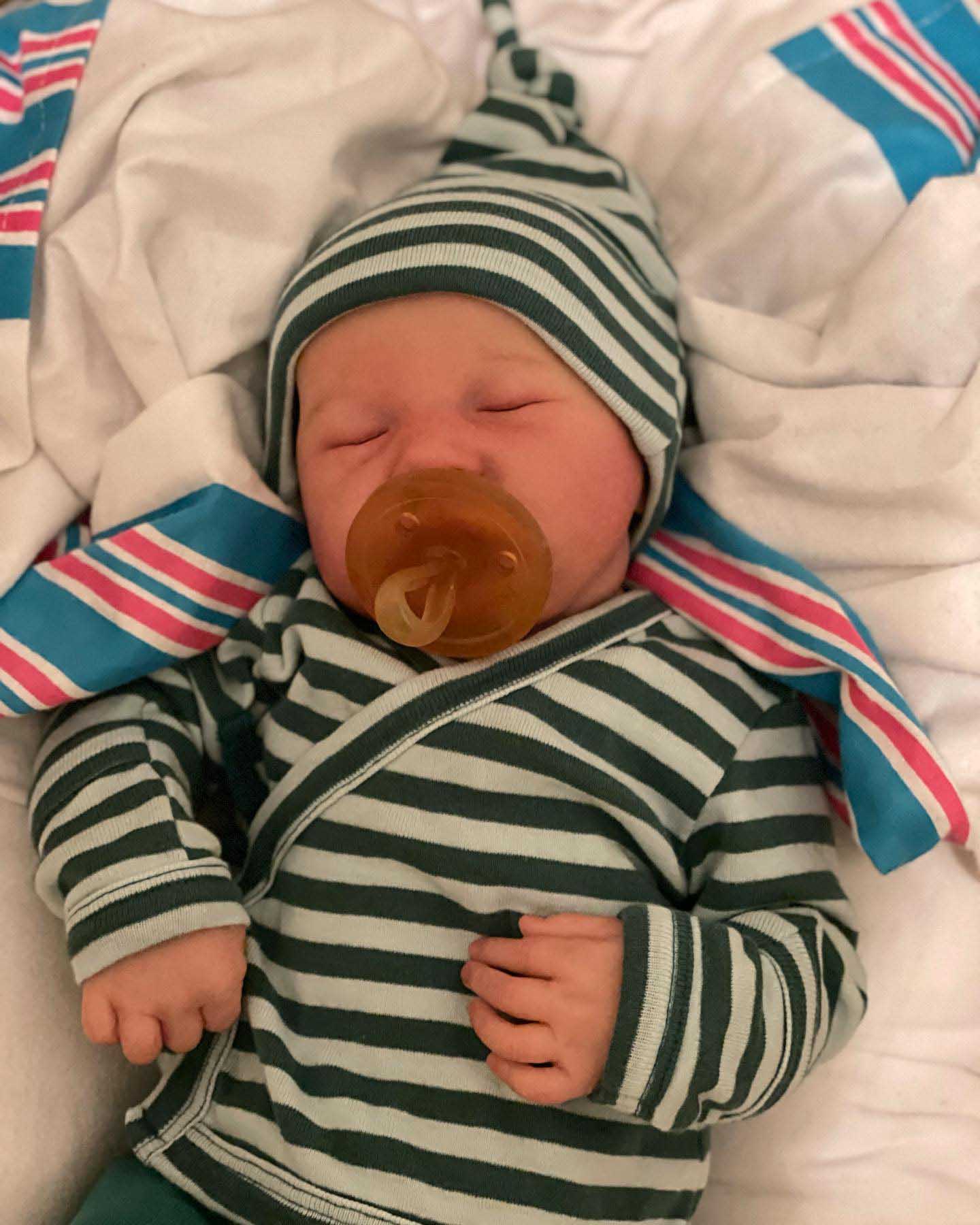 12 inches Real Newborn Sleeping Boys Doll, Life like Reborn Mini