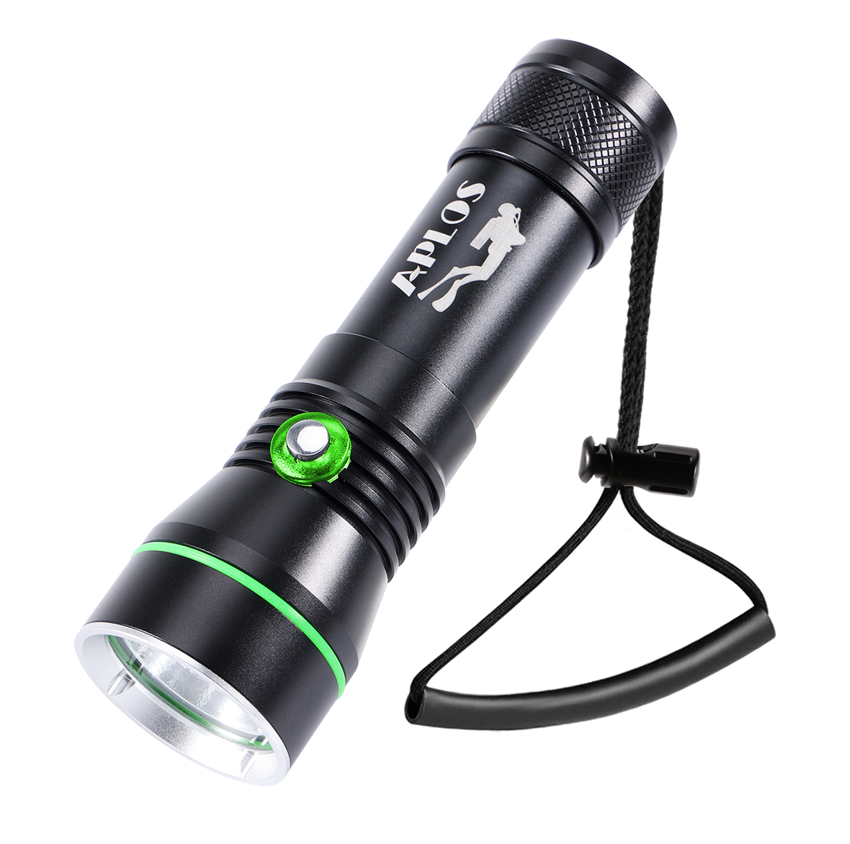 APLOS AP30 3000lm Diving Flashlight with Power Indicator, IPX8