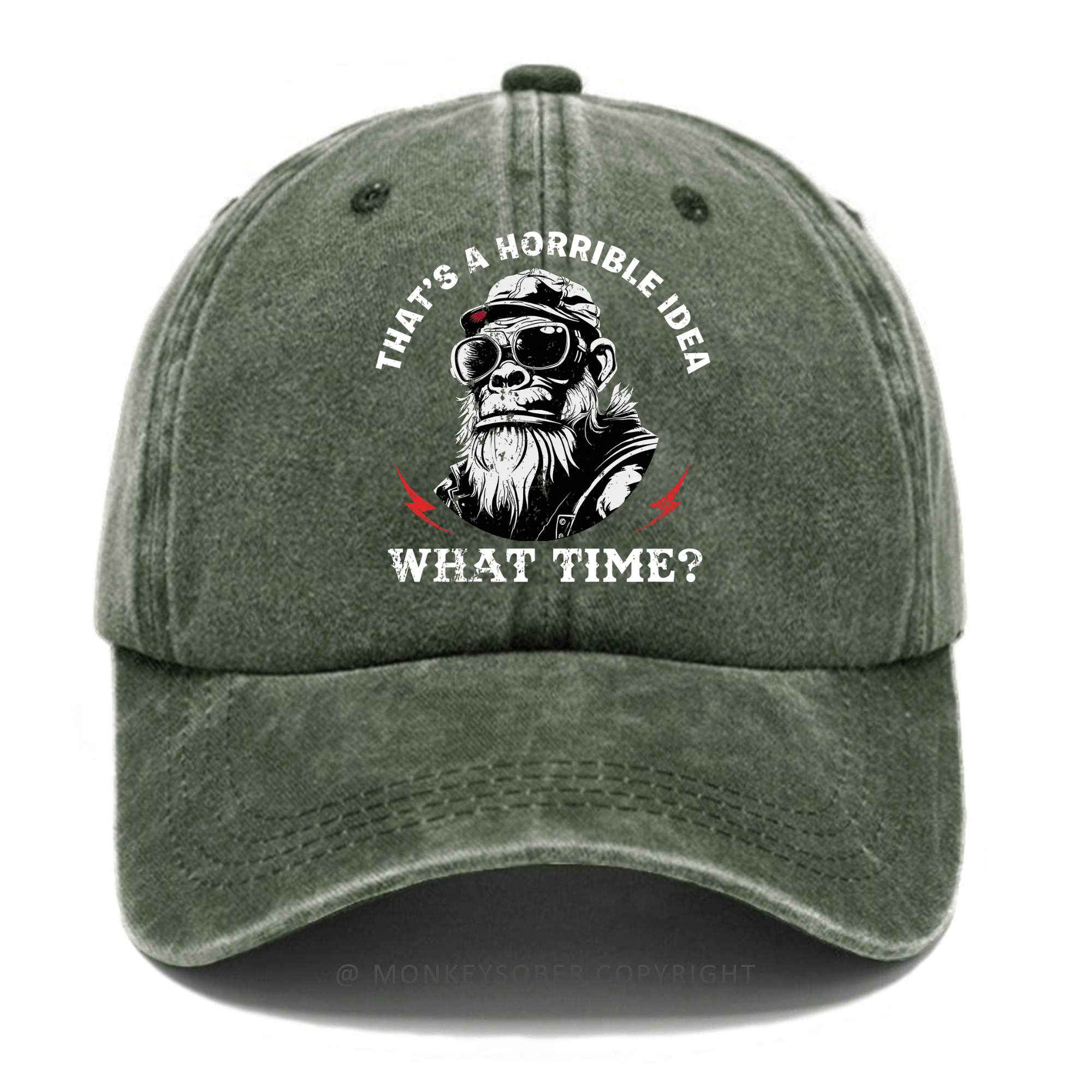 That's A Horrible Idea What Time Washed Baseball Caps