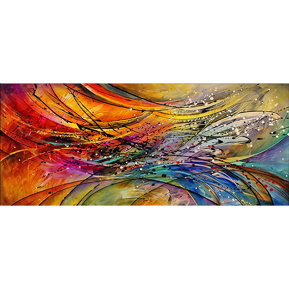 Diamond Painting5D Full Round Drill Abstract(110*50 CM)