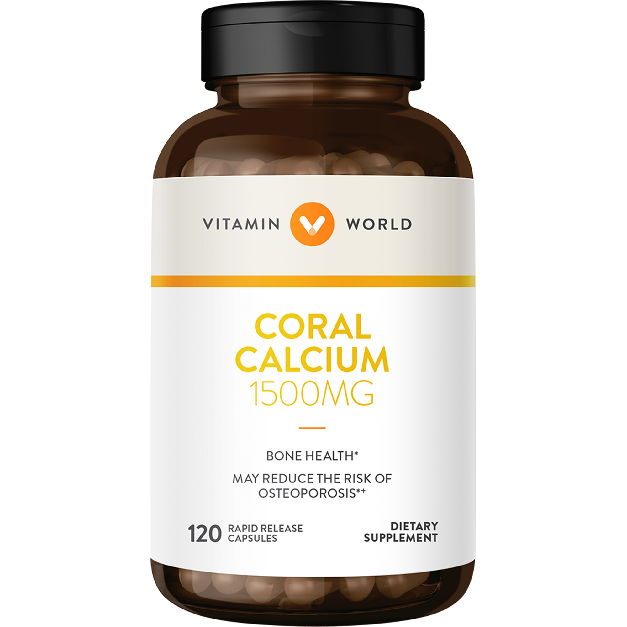 Coral Calcium 1500 mg. Vitamin World