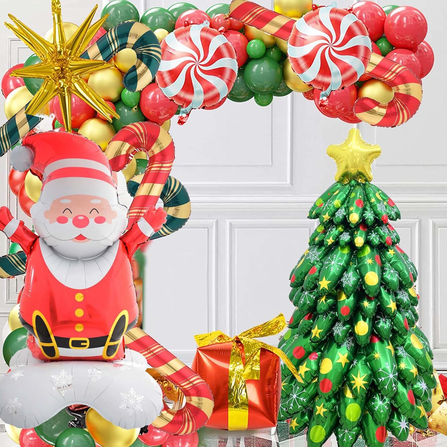 Christmas Tree Balloon,51" Foil Balloon for Christmas and Holidays
