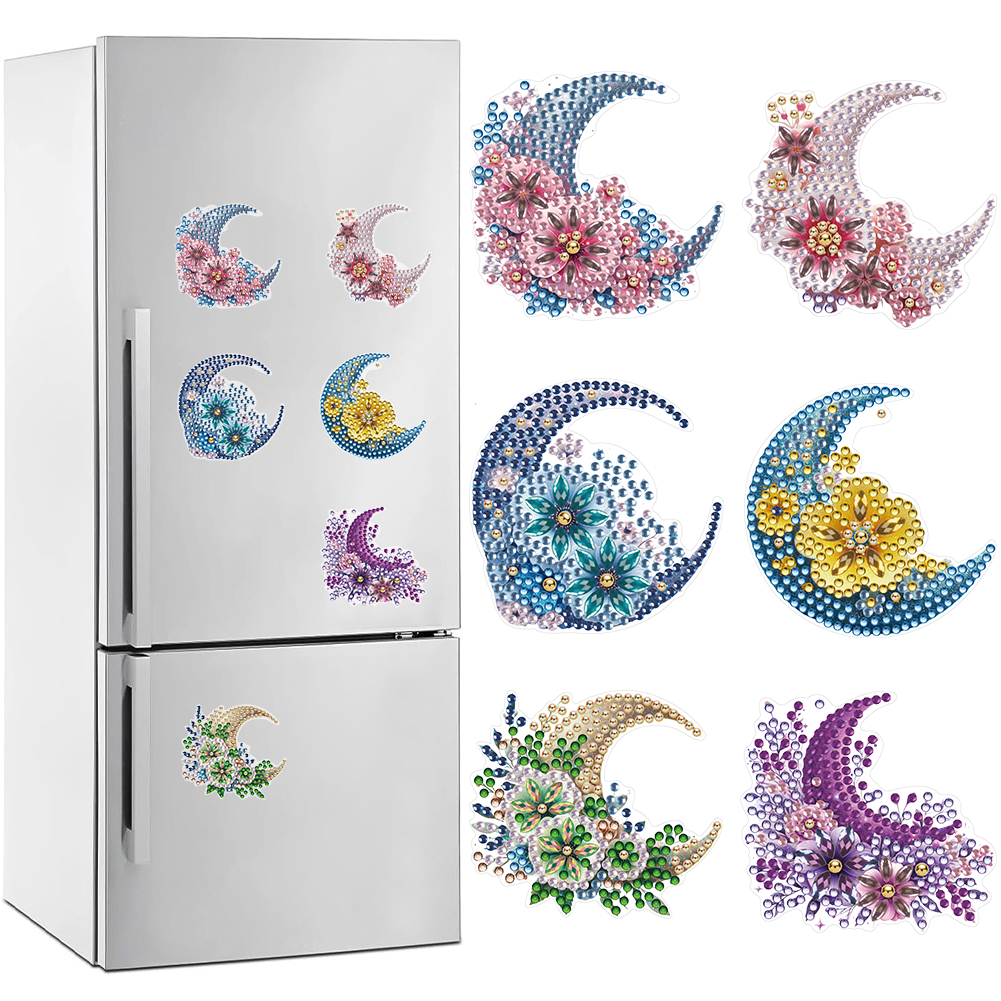 DIY Diamond Painting Fridge