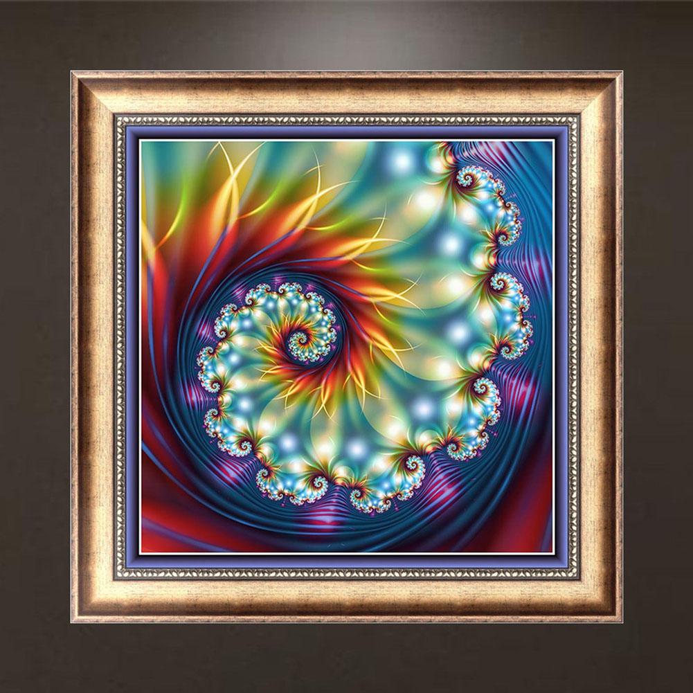 Diamond Painting Partial Round Mandala