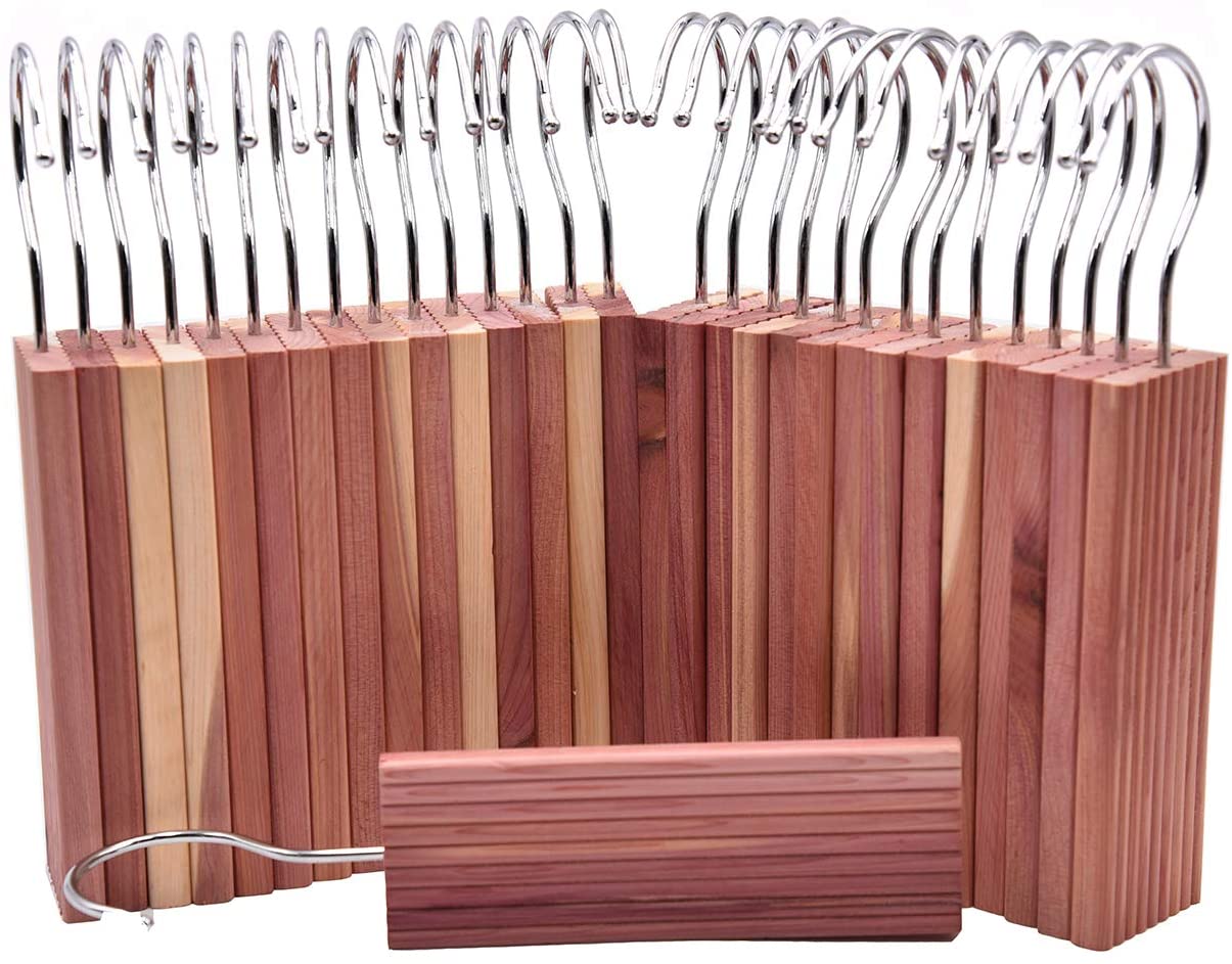 Aromatic Cedar Planks with Hook for Closets Moth Repellent and Air