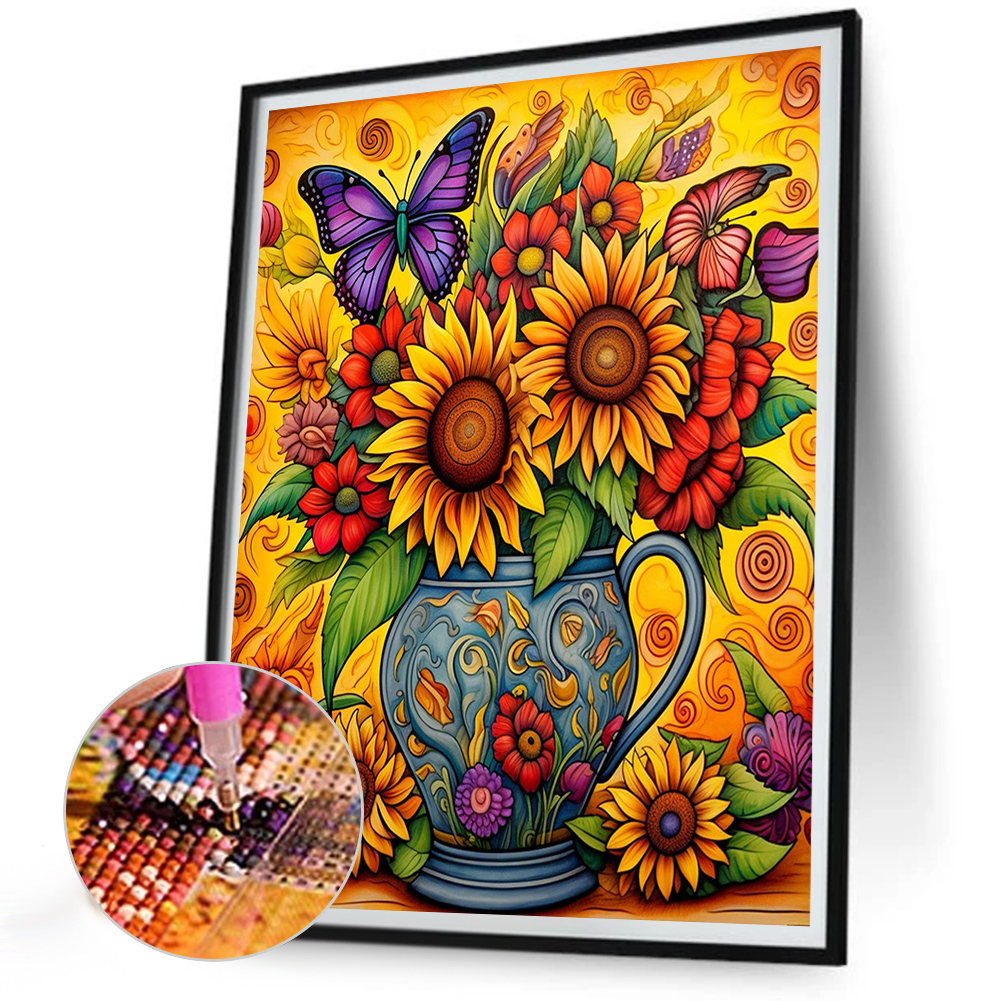 Everydayedeals 1pc 5D Artificial Diamond Painting Kits For Adults