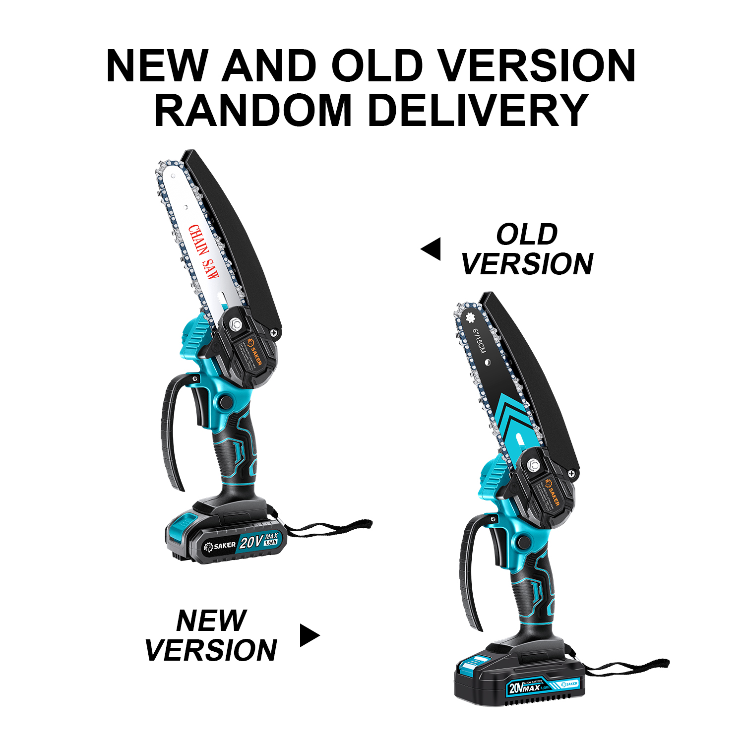 SAKER® Mini Chainsaw 6 Inch