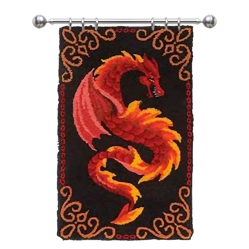 Large SizeFly Dragon Latch Hook Rug Kits