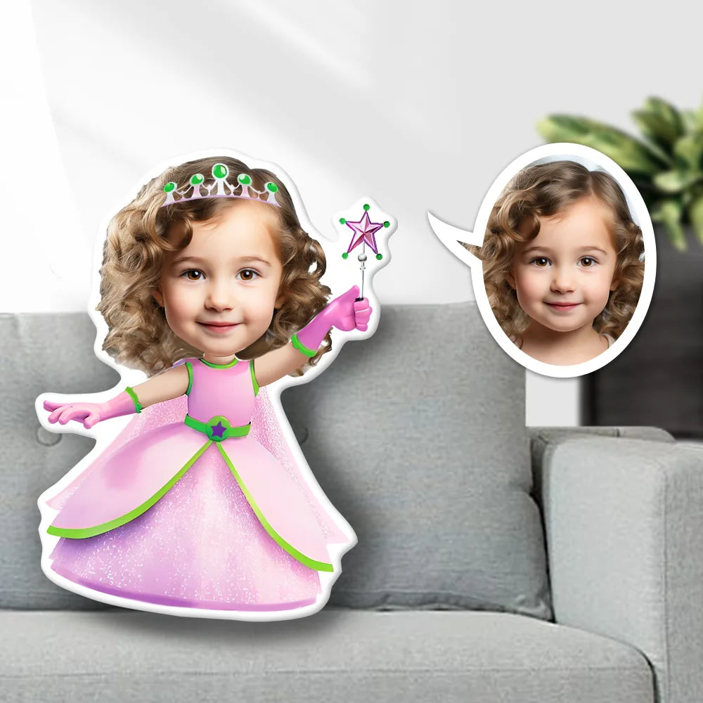 Custom Photo Face Pillow Super Why Face Pillow, Face Picture Pillow