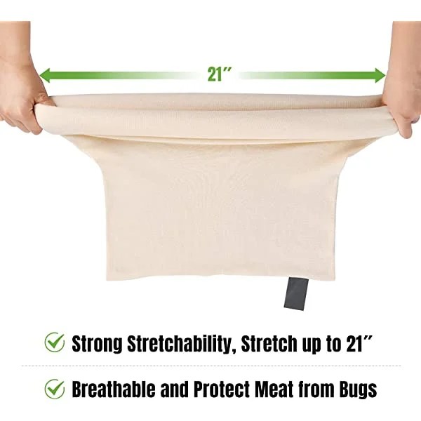 GearOZ Elk Game Bags Hunting Meat, 5Pack Reusable Meat Game Bags