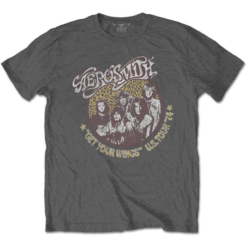 Aerosmith Get Your Wings U.S. Tour '74 TShirt