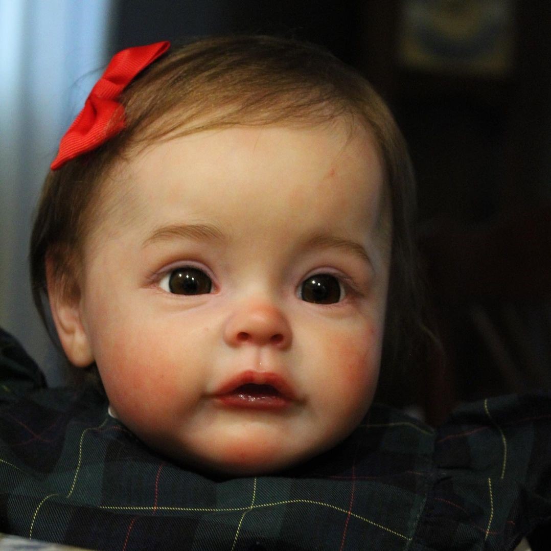 22" Reborn Baby Doll That Look Real Girl Named Angelo,Christmas Gift