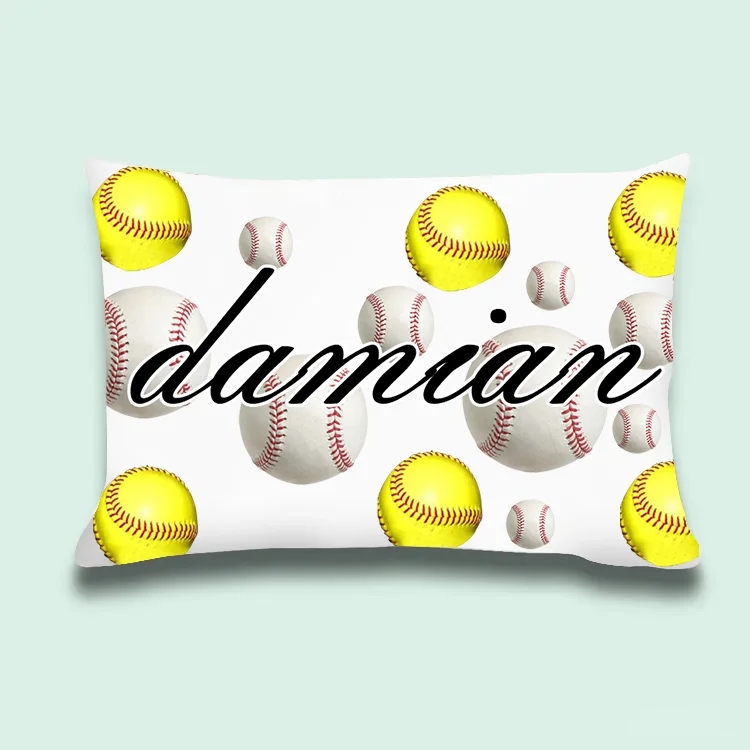 Personalized Kids Baseball PillowsP09