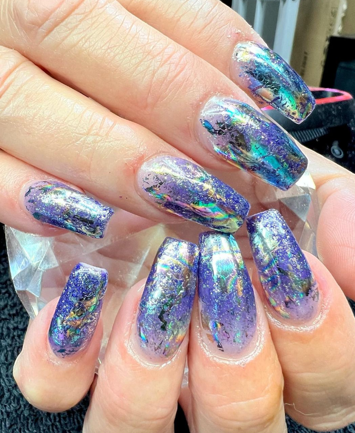 Sparkle Up Your Summer Glitter Ombre Nail Designs for 2023 Morovan
