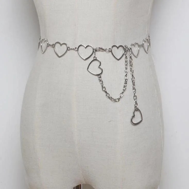 HEART CHAIN BELT