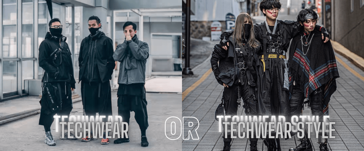 Techwear or Techwear Style? (Techwear vs Darkwear) X
