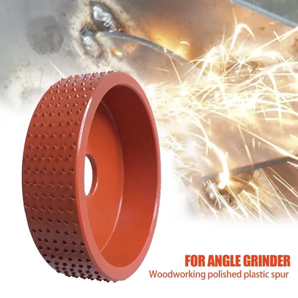 Wood Angle Grinding Wheel Abrasive Disc 16mm Bore Shaping Sanding Plate