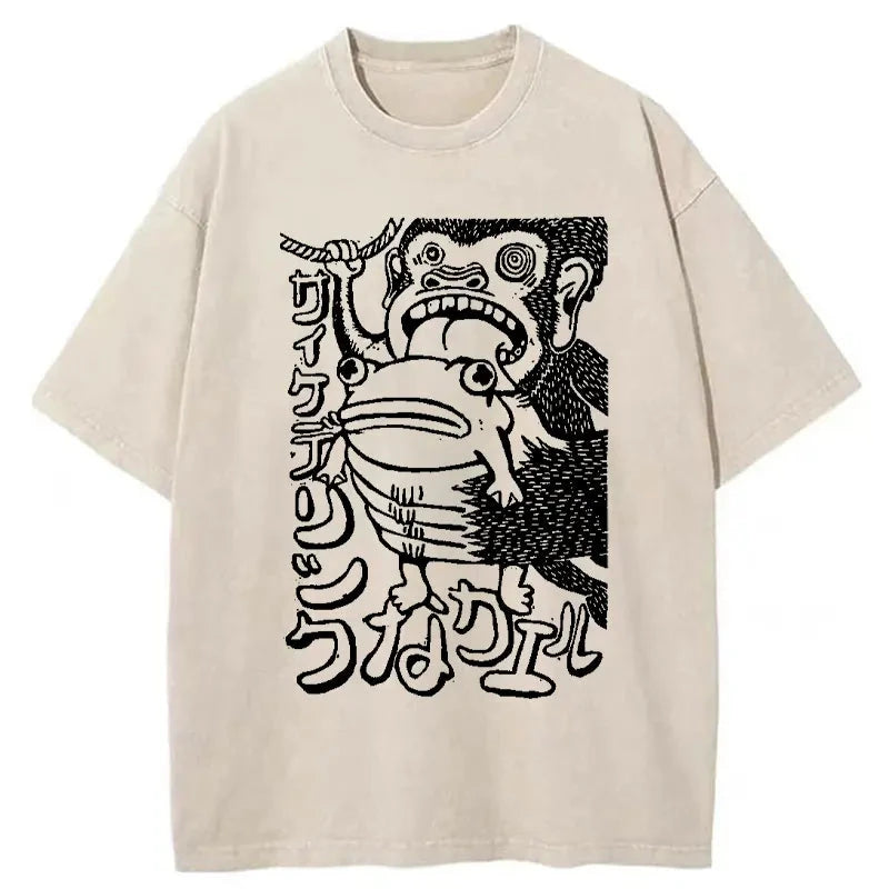 Orangutan Catches Washed Vintage TShirt