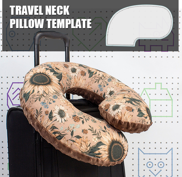 DIY Travel Pillow Sewing Template (With Instructions)