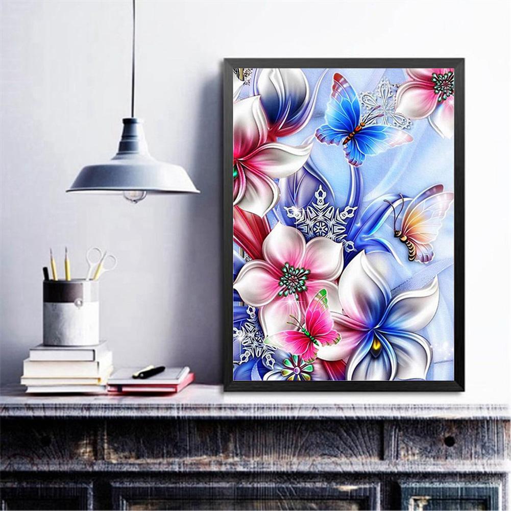 Abstract FlowerCrystal Rhinestone Diamond Painting