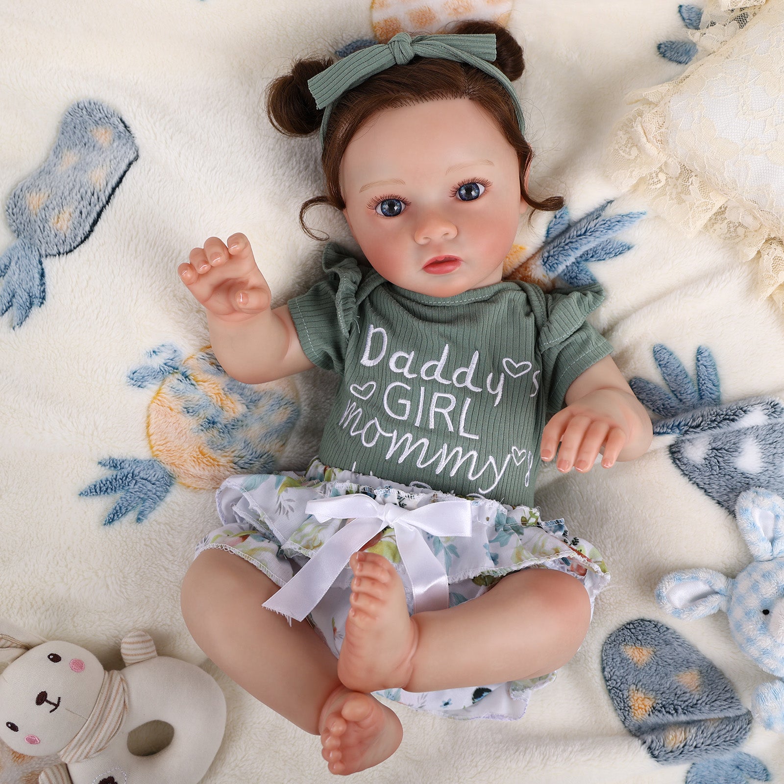 20'' Cutest Realistic Reborn Baby Doll Girl The Idyllic Princess Daisy