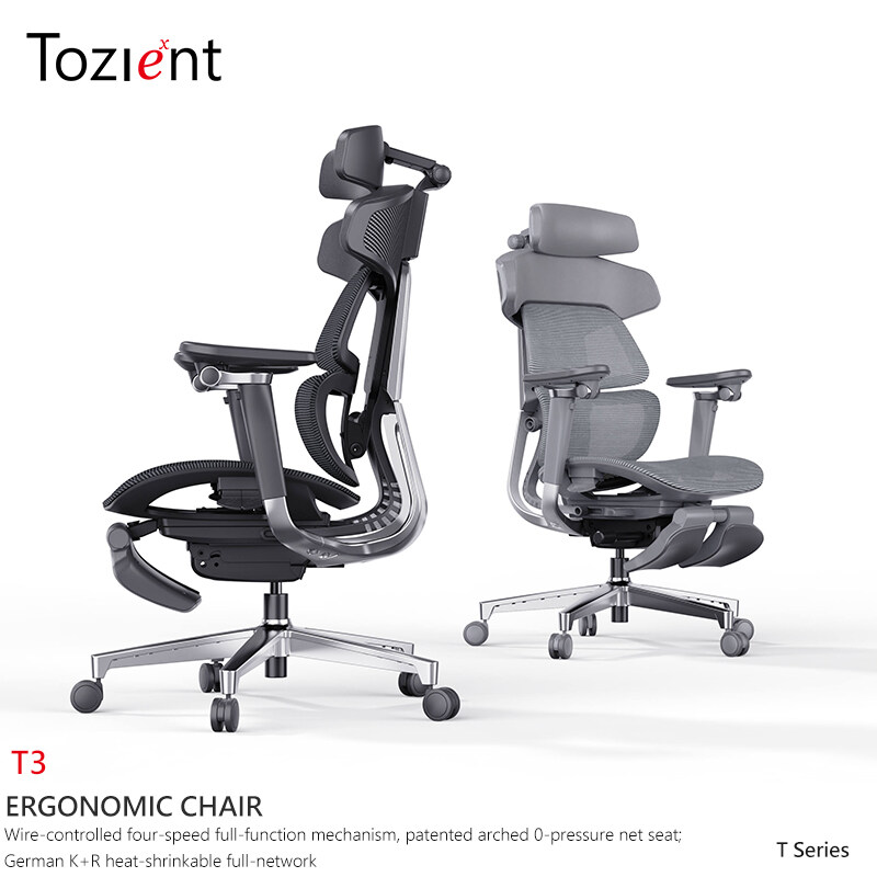 ToZient Ergonomic Office Chair,Adjustable Mechanism, Mesh Back and Seat Support