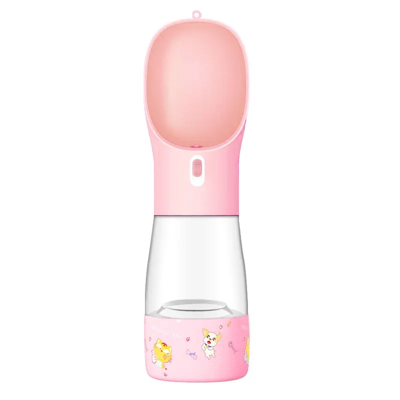 Portable Water Bottle with snack compartment