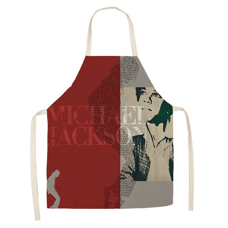Linen Kitchen Apron Retro poster