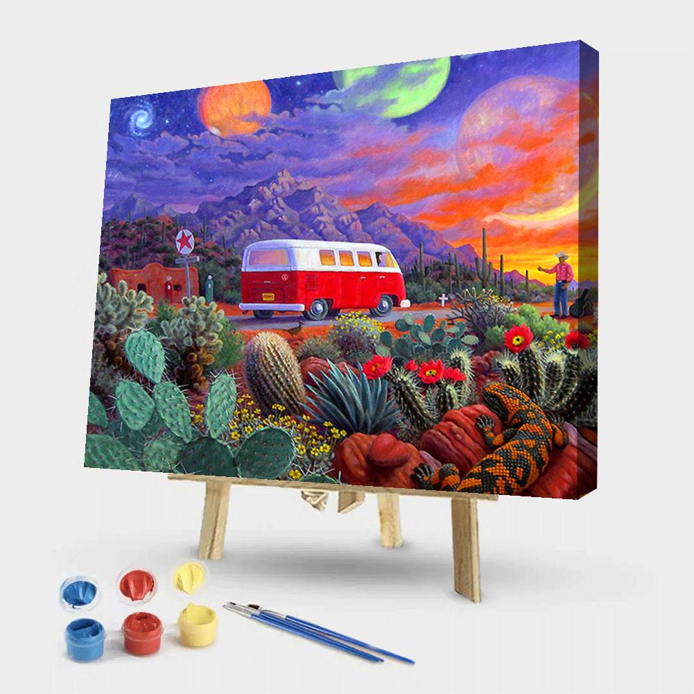 Paint By Numbers Desert Scenery 50*40CM
