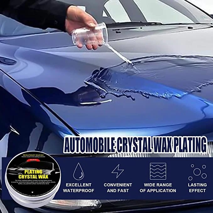 Automotive Glass Coated Crystal Wax