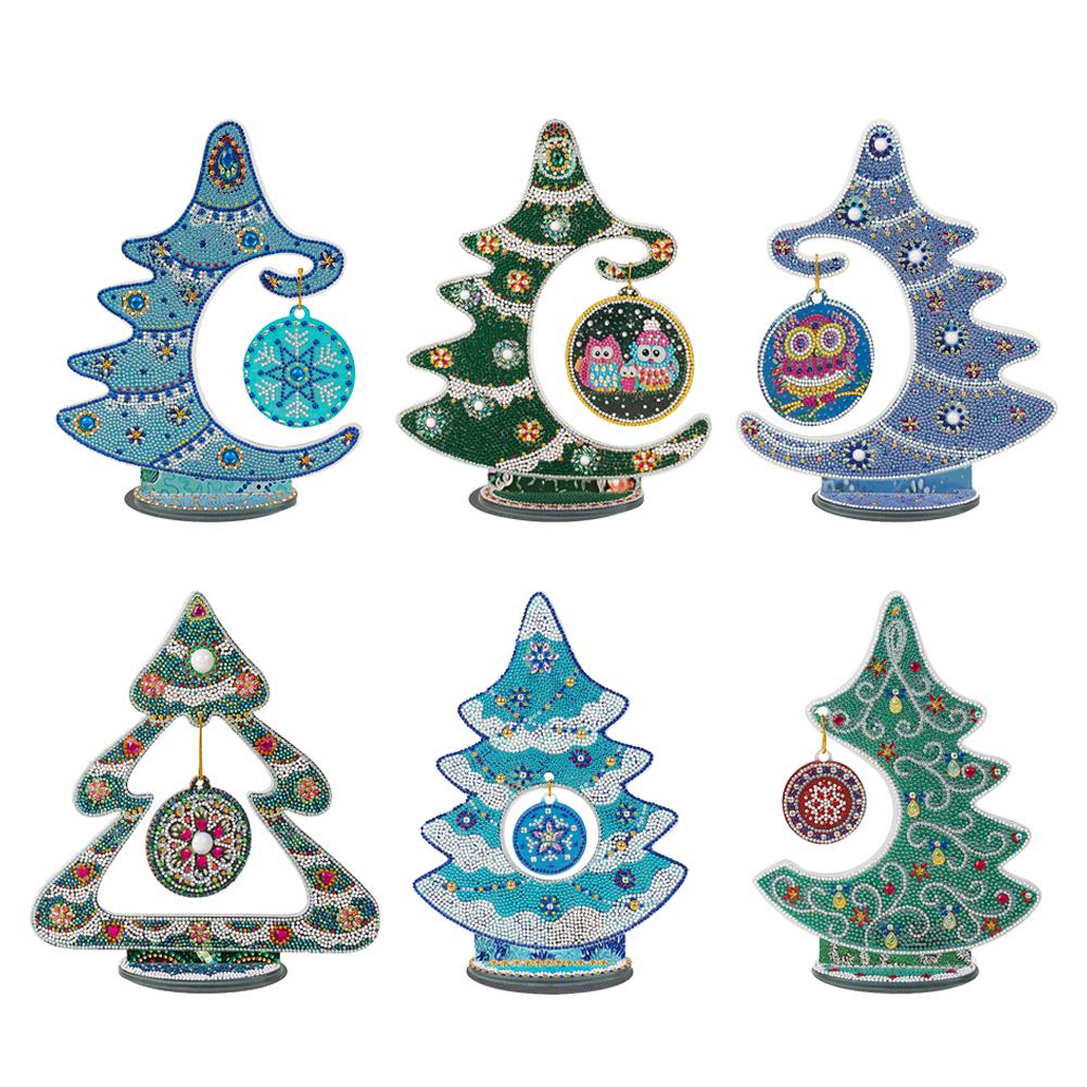 Crystal Christmas Tree Craft DIY Diamond Painting Kit Home Ornaments Gifts
