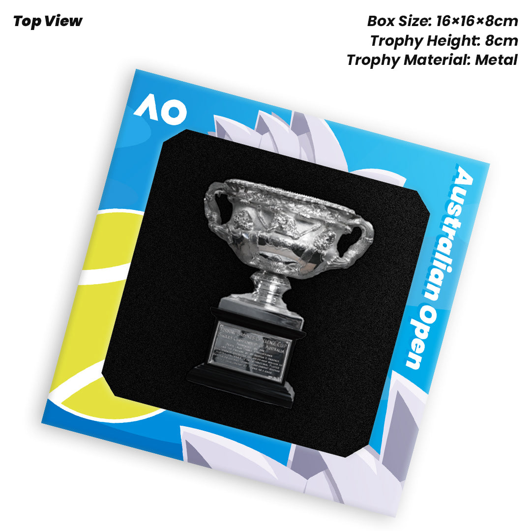 Australian Open AO Men's Tennis Champions Trophy(Metal 8cm Height)