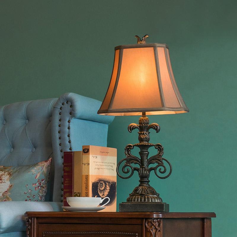 Modern Farmhouse End Table Lamp Desk Lamp