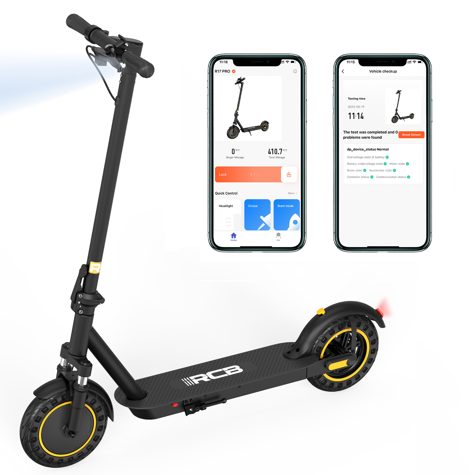 RCB R17 PRO Electric Scooter for Adults