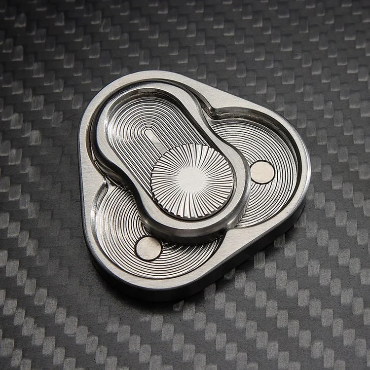 EDC Swivel Slider Fidget Toy Stainless Steel Stress Relief Toy