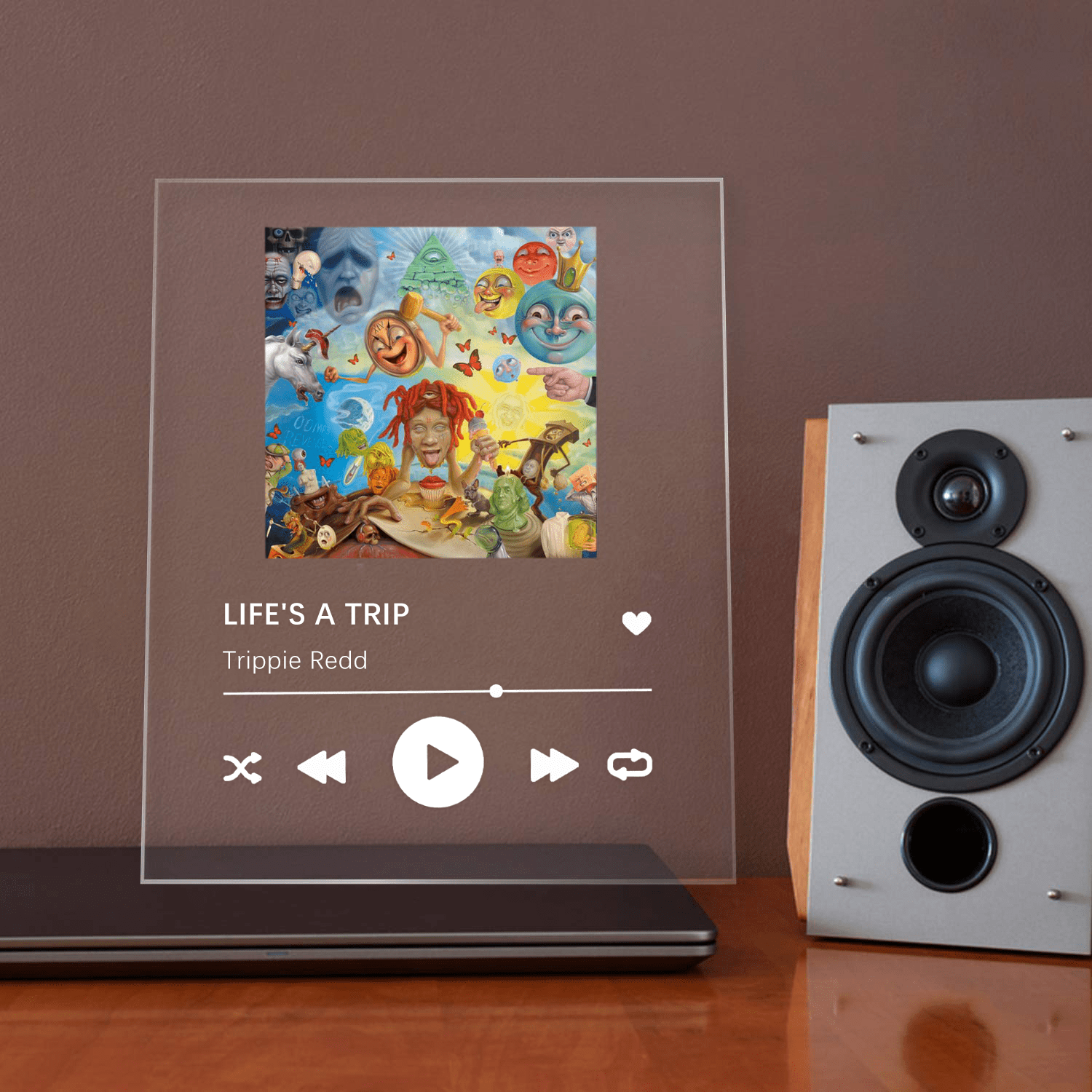 Life's a Trip Trippie Redd Acrylic Album Cover exclusive at WallArt