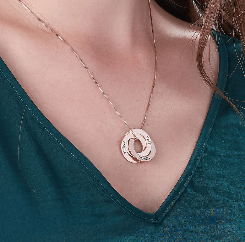 Russian Ring Necklace