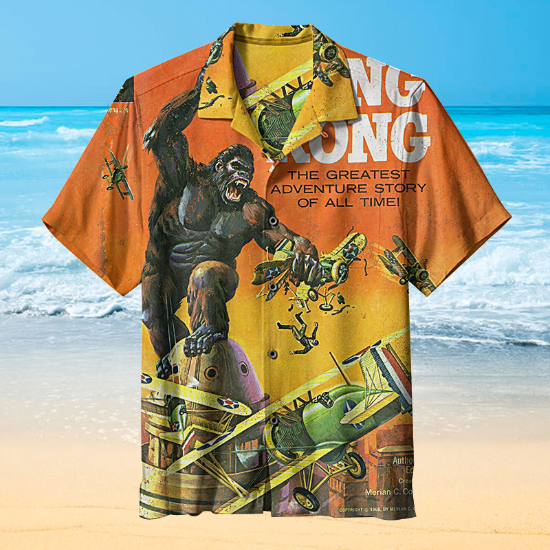 King Kong Universal Hawaiian Shirt carnuoc