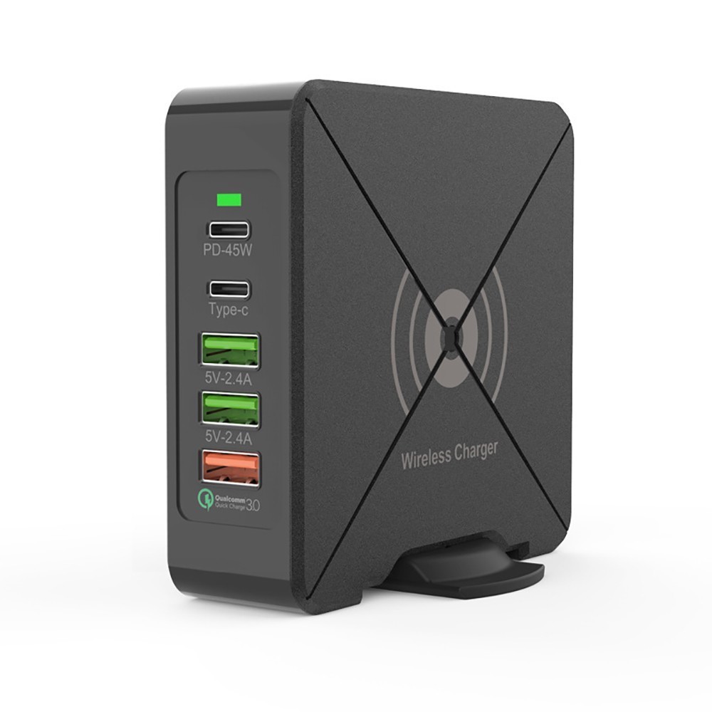 75W Quick Charge 3.0 USB Type C PD Power Adapter Charger