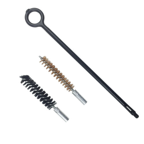Brass Bristle Bore Brush Nylon Rod Pistol Cleaning Kit for Handgun