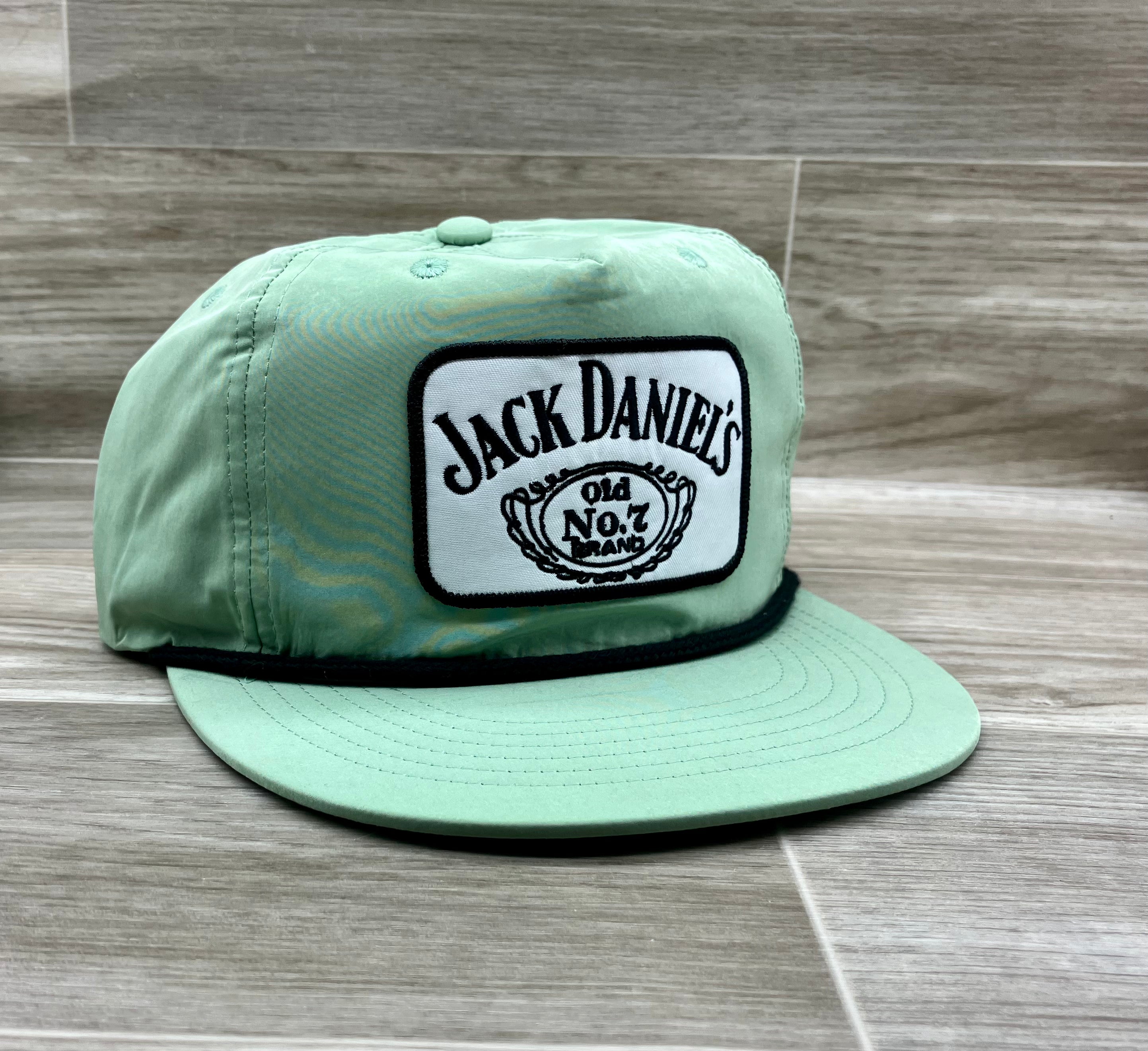 Jack Daniels on Retro Poly Rope Hat