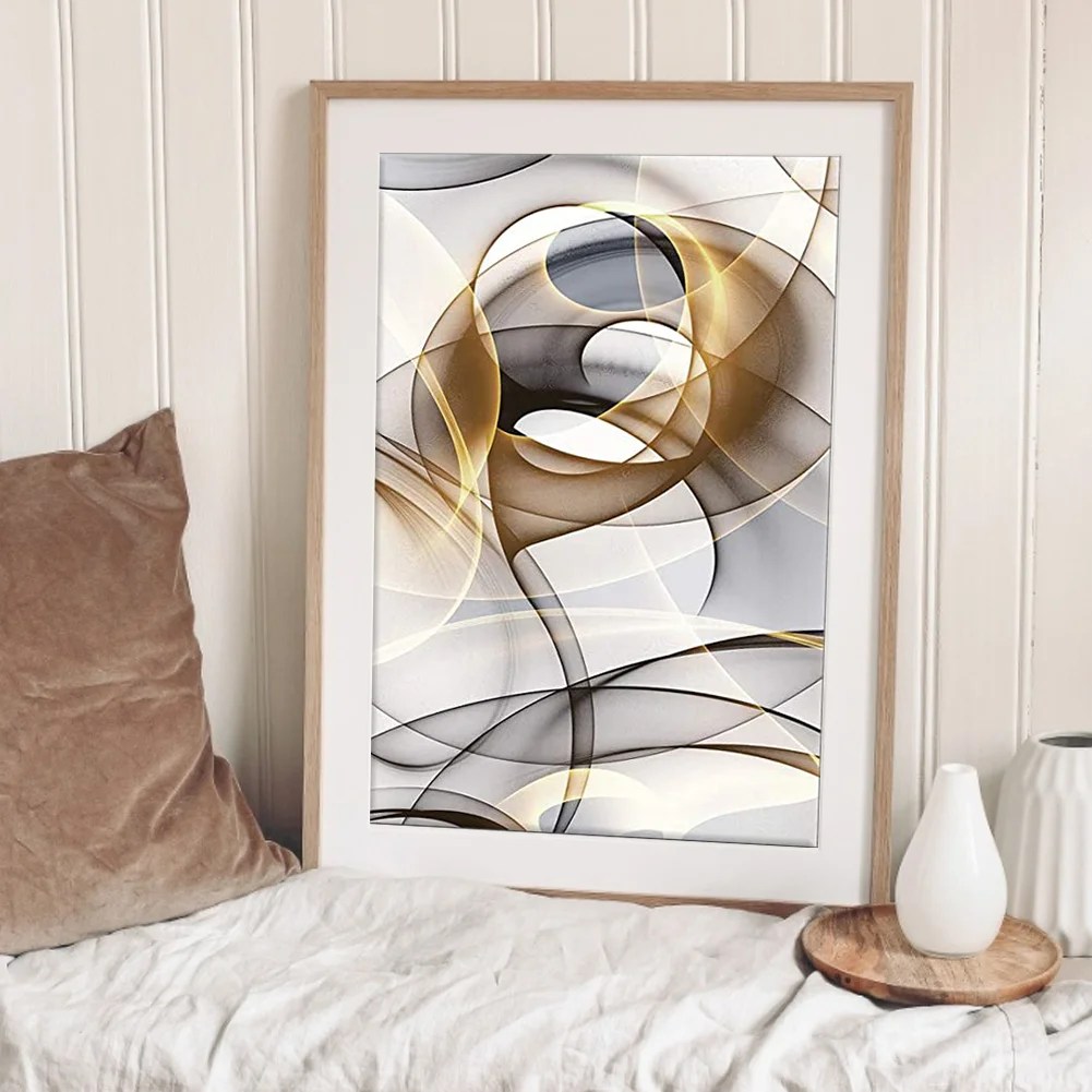 AbstractFull Round Diamond Painting 40*60cm