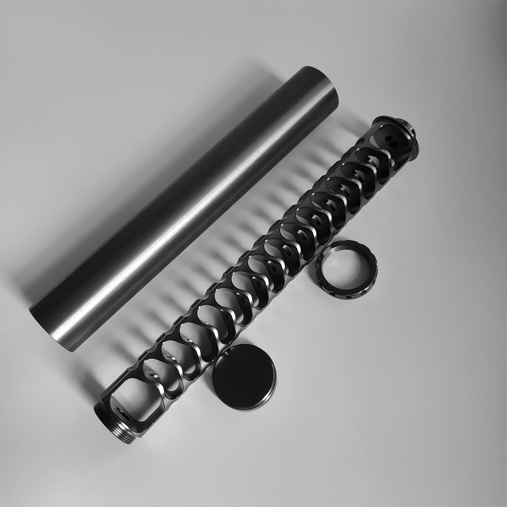 12" Titanium Black NAPA 4003 WIX 24003 Aluminum Oil Fuel Trap Solvent