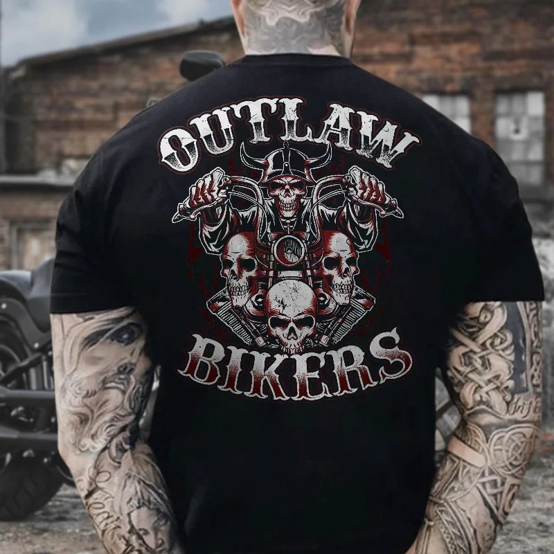 Outlaw bikers Men's TShirt