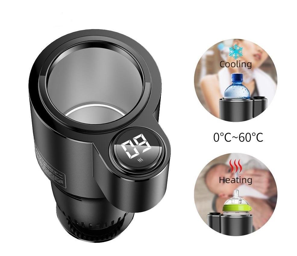 Car Cup Holder Smart 2In1 Warmer And Cooler Electric