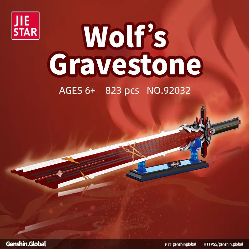 Wolf’s Gravestone Weapon Model Constuction Block Set