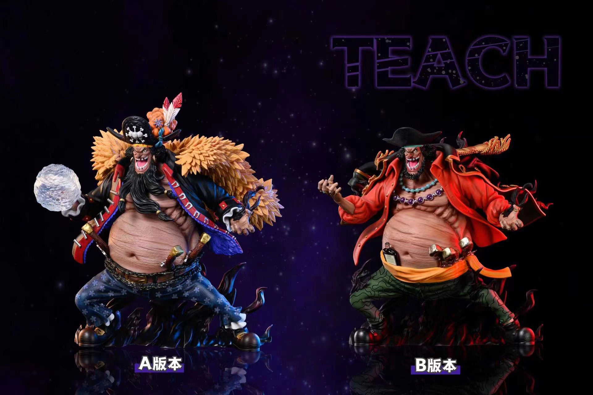 Blackbeard Marshall D. Teach ONE PIECE Resin Statue WIFI Studio