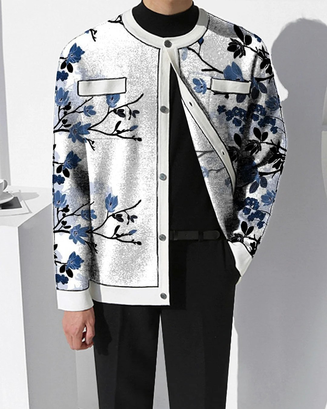 2022 Fashion wool knitted cardigan daf0