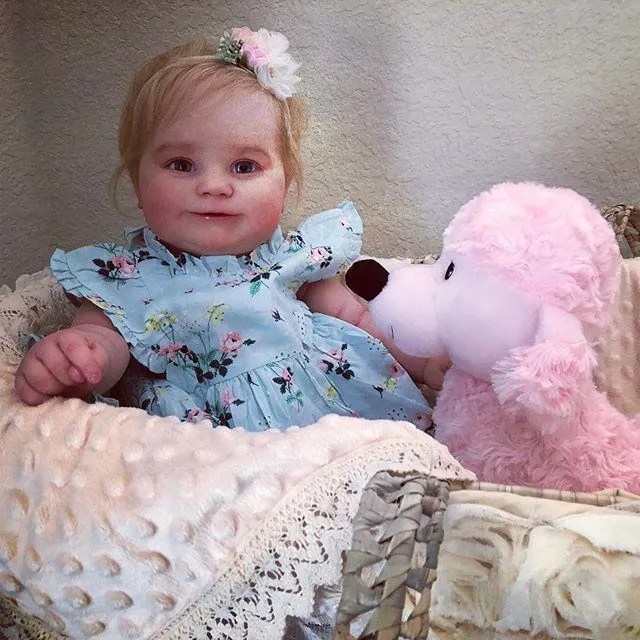 20'' Little Emily Cute Reborn Baby Doll Realistic And Lifelike