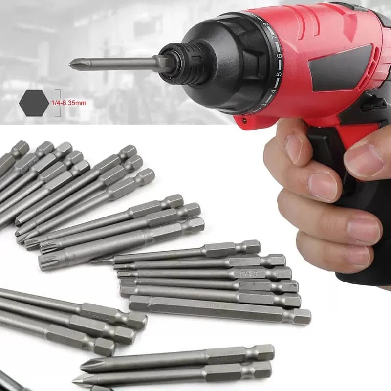 Lengthened Hexagon, Phillips Screwdriver Set（50 pcs）